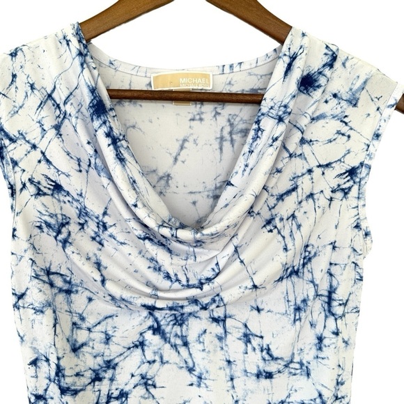 Michael Kors tank top with cowl neckline in a  stretch jersey knit - Picture 4 of 11